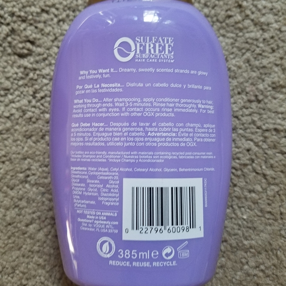 Limited Edition OGX 13oz Conditioner Candy Gumdrop - Picture 2 of 2